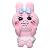 Rabbit Pants Head Plush Keychaintoy Cartoon Animal For Girls Accessory Backpack