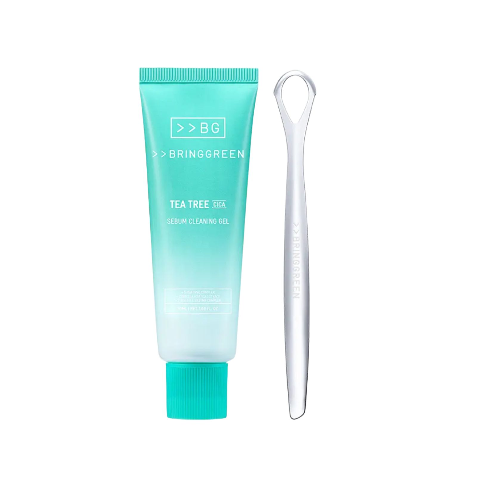 BRINGGREEN Tea Tree Cica Sebum Cleaner 50mL + Sebum Scaler Special Value Gift Set 1ea
