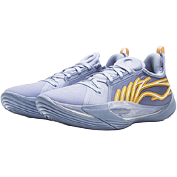 Li Ning Kids Basketball Sonic 13 Young Fashion Comfortable Sports Non-Slip Wear-Resistant Low-Top Basketball Shoes Kids Basketball Shoes YKBV094-7