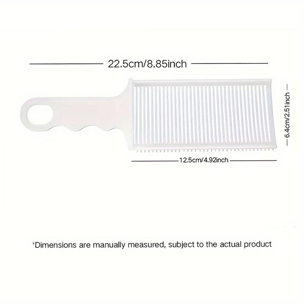 1pz Pettine da Parrucchiere per Capelli Olio da Uomo, Pettine da Barbiere Fade, Pettine Professionale da Barbiere per Taglio Capelli Flat Top