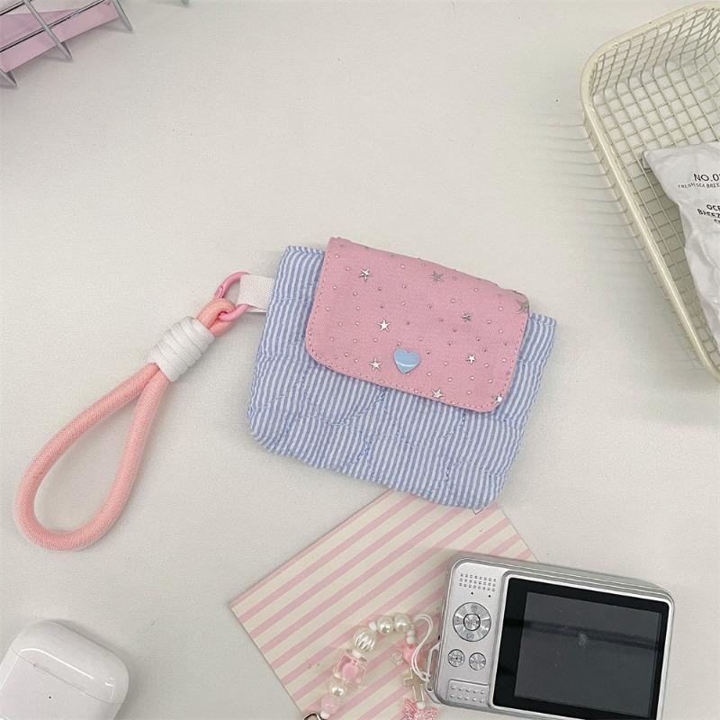 Cute Stars Storage Bag Makeup Bag Menstrual Towel Bag Small Wallet Travel Storage Bag