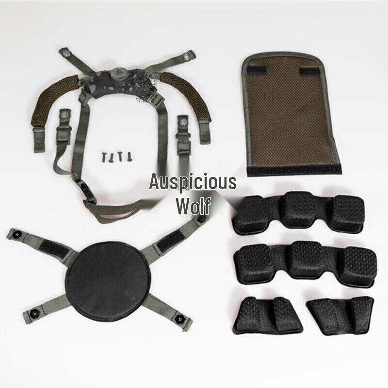 Tactical Helmet Suspension System with Liner