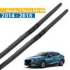 Erick's Wiper Front Hybrid Wiper Blades For Mazda 3 Axela BM BN 2014 - 2018 Windshield Windscreen Window Rain Brushes 24"+18"