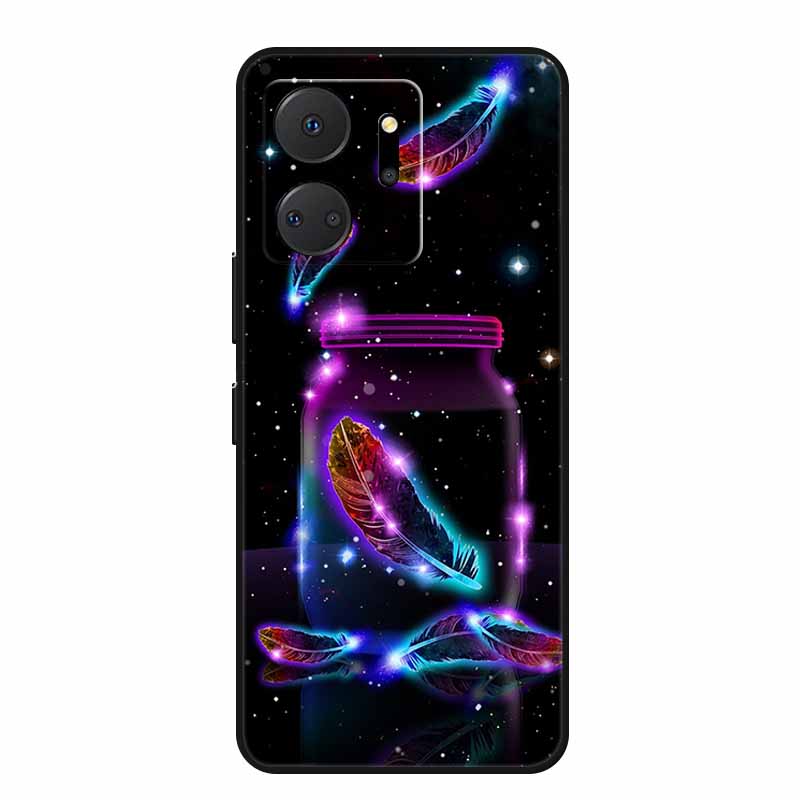 Handyhülle Für Honor X7a Rückseite Hülle X 7 a Coque Stoßfest Schwarzes Silikon Weiche Funda Für Honor Play 7T 7 T Hülle Play7T Capa