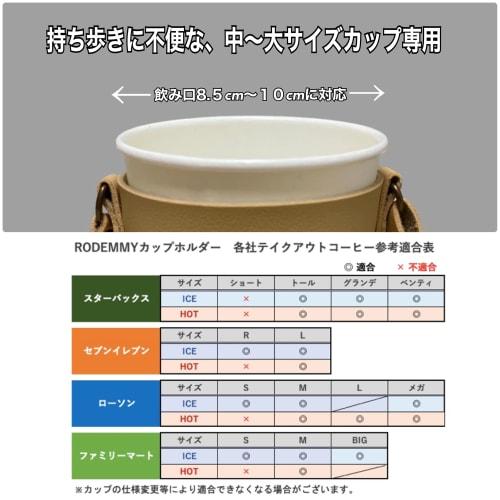 RODEMMY Drink Cup Holder for Takeout Drinks (Black)