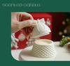Christmas Scented Candle Set: Handmade Fragrance Ornaments for Festive Atmosphere and Gift-Giving
