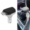 Universal PU Leather Automatic Car Gear Shift Knob Shifter Lever Handle Head Stick Replacement Interior Accessories for Kia for Hyundai