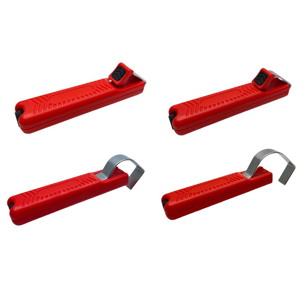 Cable Stripping Tool Ergonomic Non Slip Professional Lightweight Fiber Optic Stripper for Home Repairing Indoor Working Outdoor