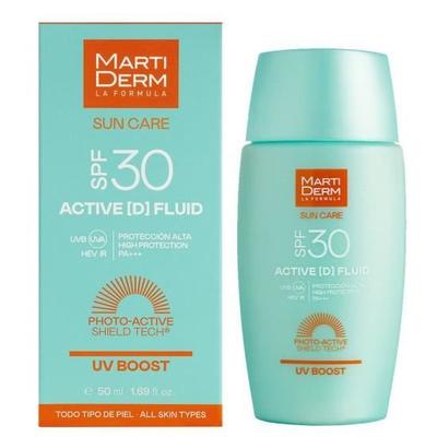 Photoprotector - MARTIDERM - Active (D) - SPF30 Face Fluid - 50ml - Non-comedogenic