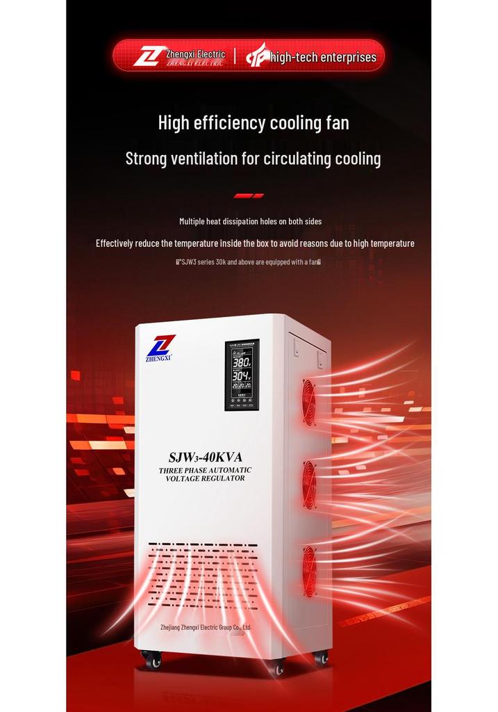 Zhengxi High-Precision 380V Automatic Three-Phase Voltage Stabilizer