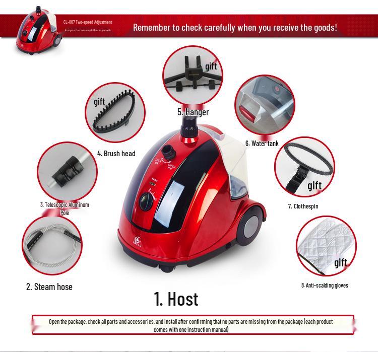 Ci Lu Handheld Steam Iron with High-Efficiency Temperature Control for Garments