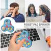 Fidget Toys, Fidget Pad Fidgets, Autism Figette Cubes, Cool Fidget Clicker Controller Desk Toys, Anxiety Relief Stress ADHD Toys, Sensory Fidget Cubes