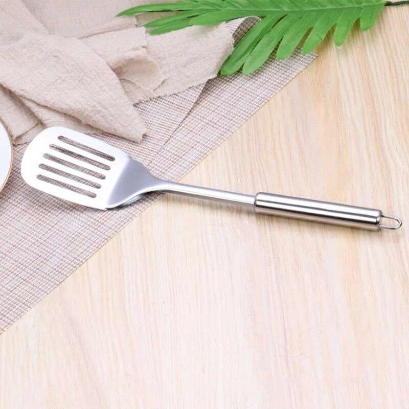 Stainless Steel Kitchen Cooking Shovel Household Leak Shovel Hotel Supplies Kitchen Outdoor Camping Tool Set