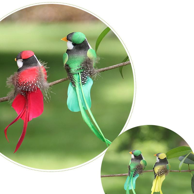 Swallow Tail Bird Clip Handmade Simulation Bird Plant-Decorated Artificial Bird Handicrafts For Ornament