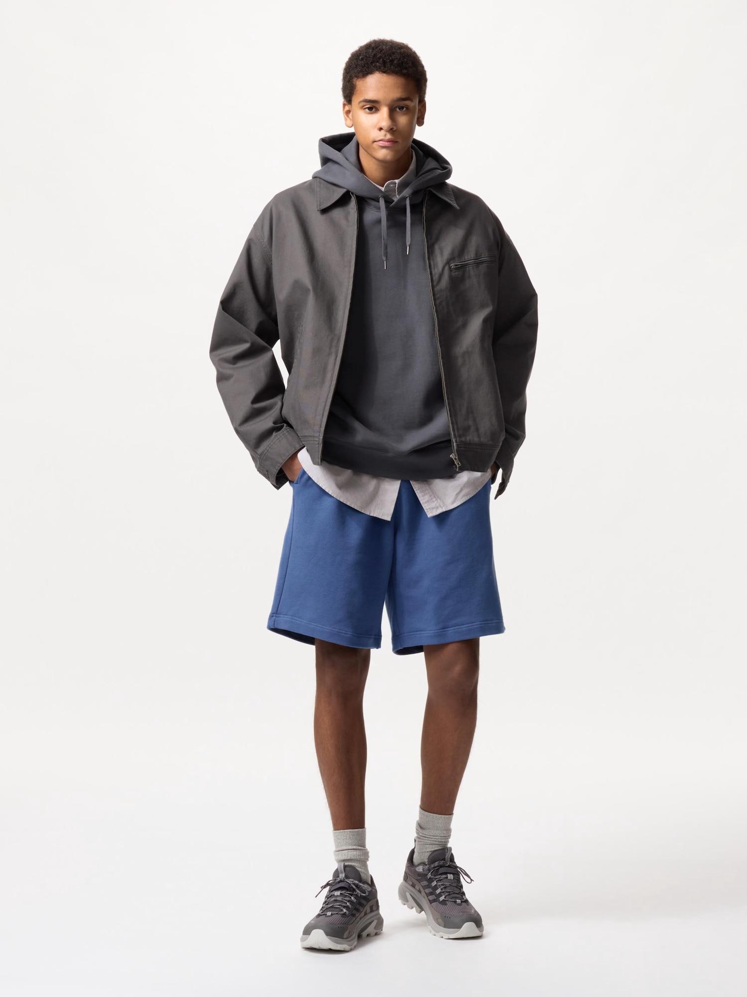 

Uniqlo Japan Ultra Stretch Sweat Shorts 65 BLUE/S