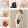 Einschulter Handy Messenger Tasche PU Leder Damen Umhängetasche Damen Minitasche Damen