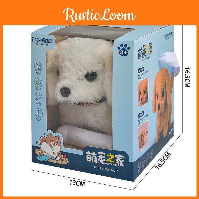 Poodle Saint Bernard Golden Retriever Kid Interaction Pet Toys Can Walk And Bark For Kids And Pets Play
