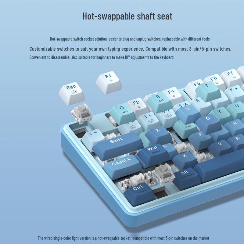Redragon KS Series Hot-Swappable Gasket Mechanical Keyboard