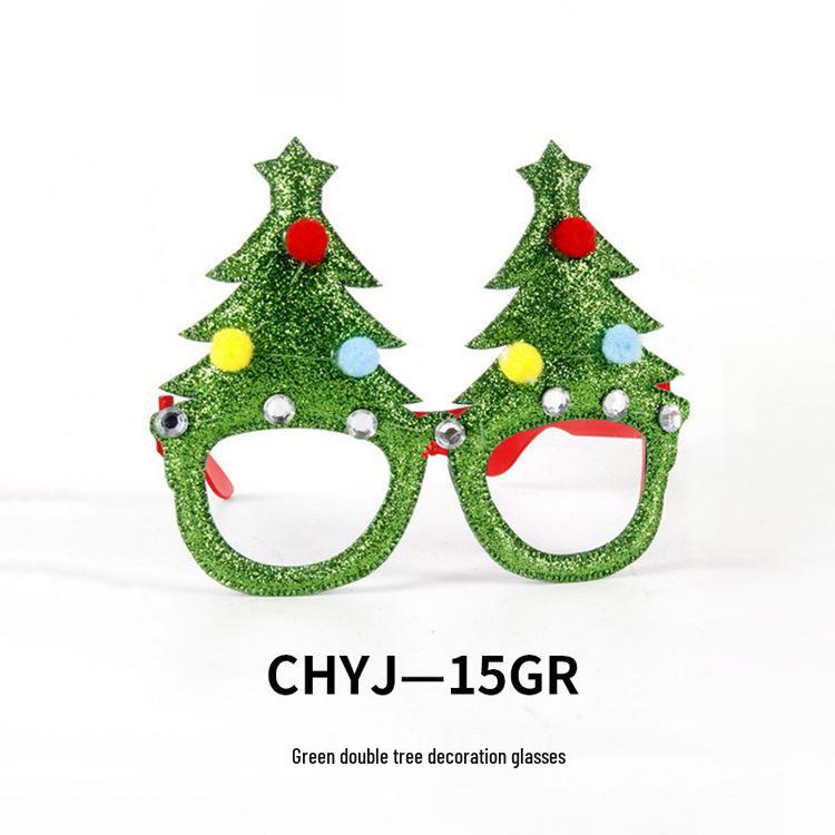 Festive Christmas Eyeglass Frames for Adults & Kids - Creative Holiday Party Accessories & Gifts