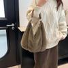 Yogodlns Handbag Faux Plush Bag Temperament Armpit Women's Hobo Bag Large Capacity Shoulder Bag Winter New Design Handbags