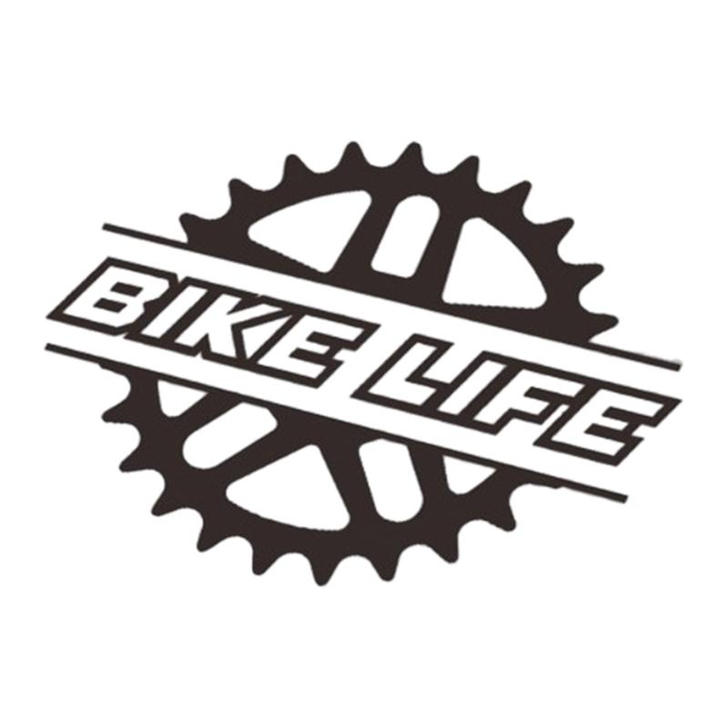 

Adhesive Bike Sticker Long Lasting Decoration For Bike Frame Helmet Personalization чорний