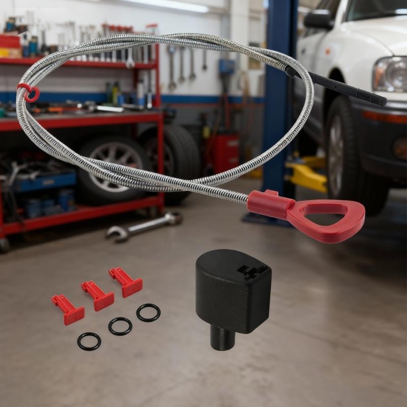 Heat Resistant Transmission Oil Dipstick Set Filler Cover and Pin 140589152100,1409910055 for Multiple Model