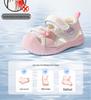 2025 Summer Infant Girls' Microfiber Anti-Collision Walking Sandals