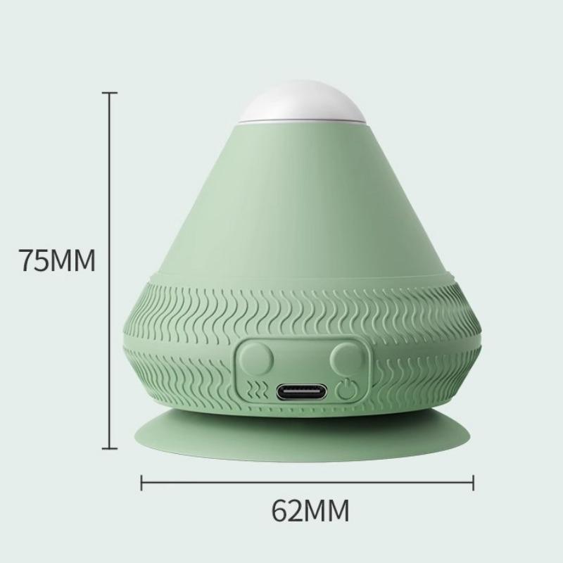 Silicone Massager Ball USB Rechargeable Vibrating Massage Ball Fitness Muscle Waist Back Relaxation Massager For Pain Relief