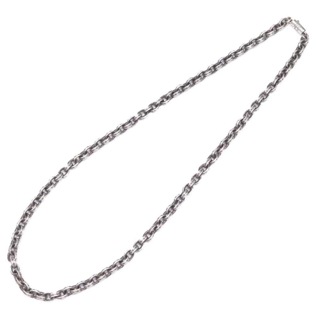 Chrome Hearts 925 18 inch Paper Chain Necklace SilverUsed
