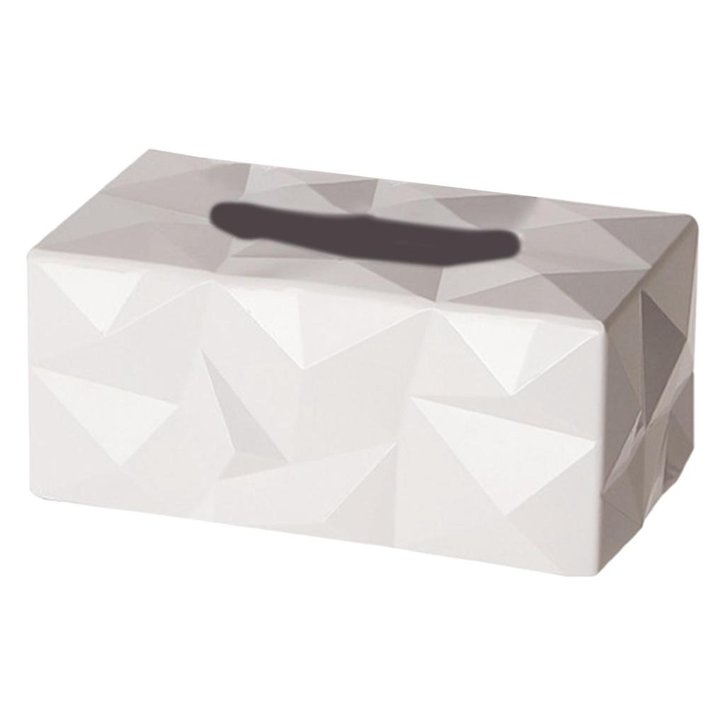Household Tissue Box, Holder Paper Makes Your Office Restaurants Bars Conference Room , White