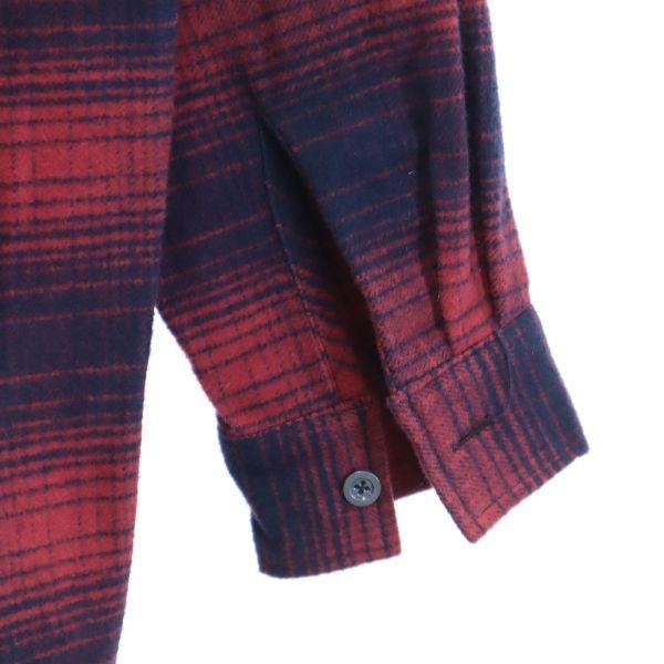unused VAST222 18AW made in Japan Check Pattern Long sleeve Shirt jacket Men's Used