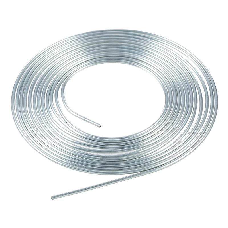 25ft 7.62m Car Roll Tube Coil of 3/16" OD Copper Nickel Brake Pipe Hose Line Piping Tube Tubing Anti-rust