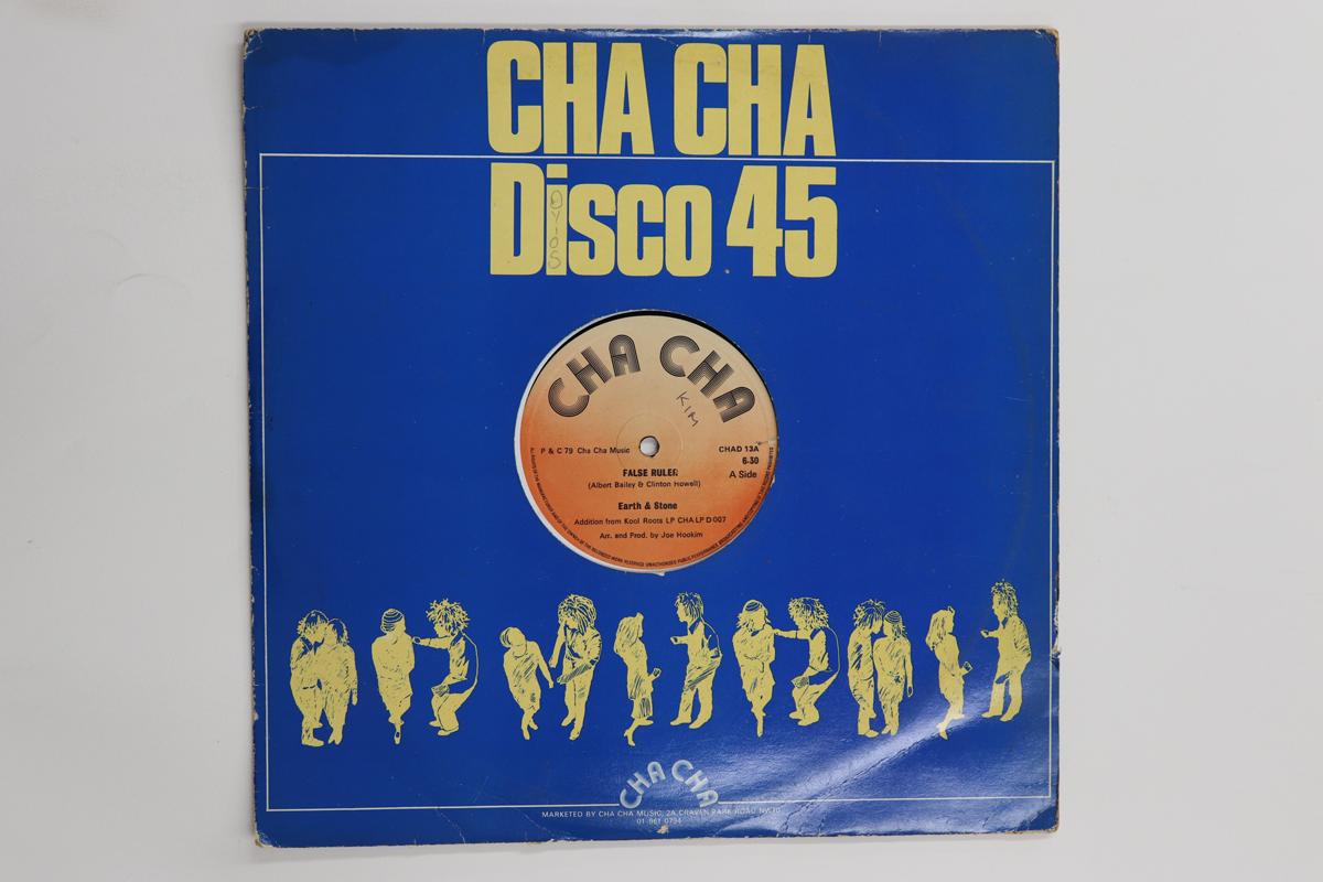

12inch Record EARTH STONE False Ruler Dont Let Them Fool Y CHAD13 CHA CHA 1979 UK Reggae Ska Dub Used