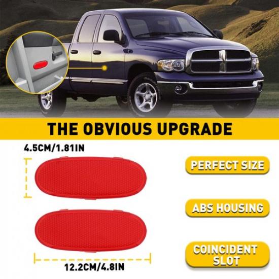 Fit 2002-2008 Dodge Ram Front Door 1500 Panel Reflector Light Interior 5179299AA