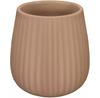 Kleine Wolke Groove Toothbrush Holder, Cappuccino