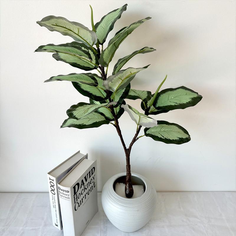 Ochrosia Maculata Jacq Tree Artificial Green Plant For Photography Props And Home Accent