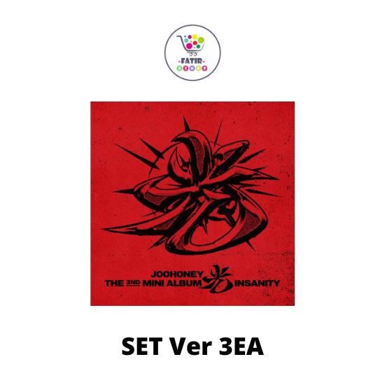 Monsta X JOOHONEY 2-й мини-альбом INSANITY No POB SET
