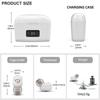 Wireless Rechargeable Hearing Aids LED Display Audiphone Children Adults Elderly Invisible Mini Sound Voice Amplifier