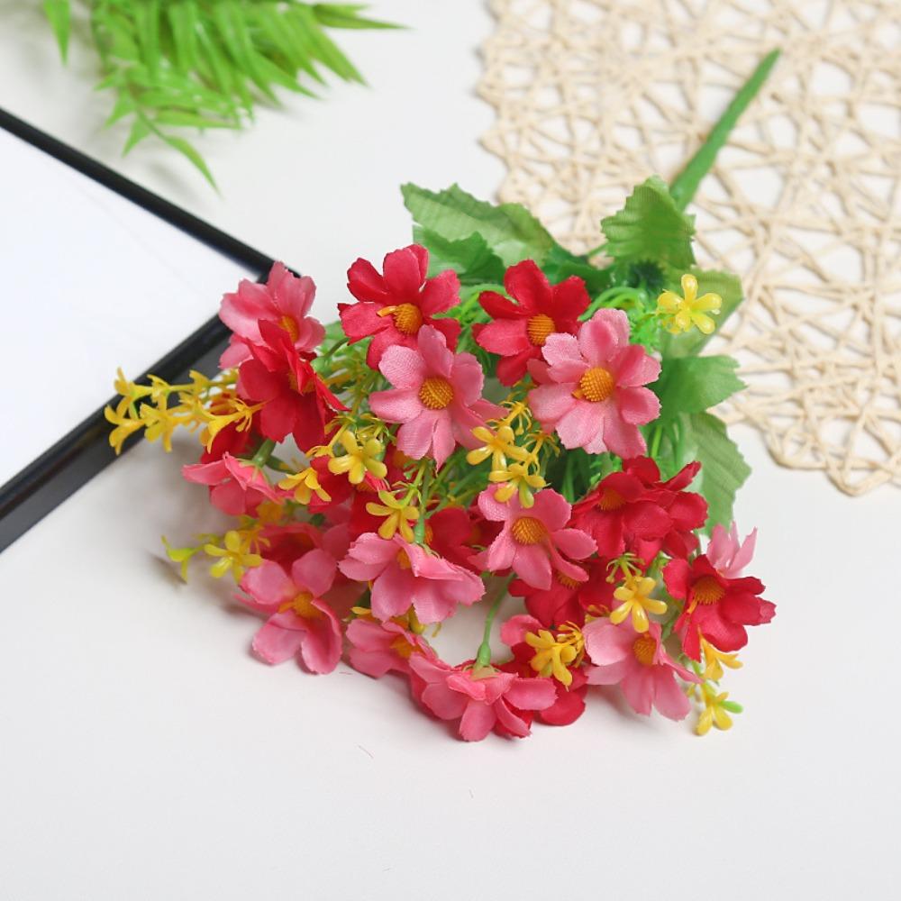 Plastic Artificial Daisy DIY Fake Daisy New Simulation Flower  Photography Props