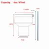 Stainless Steel Martini Glass 470ml Margarita Tumbler Insulated Espresso Cup  Party Use