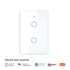 US Standard WiFi +RF433 Doodle Smart Switch App Remote Control Smart Home Matter Tuya Smart Switch