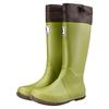 New waterproof shoes high-top dynamic waterproof rain shoes wear-resistant yellow outdoor summer wading rain boots rubber shoes