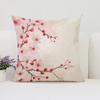 Japanese Cherry Blossom Cushion Cover 45X45 Cushions Covers Pillow Covers Decorative Luxury Pillowcase 45*45 Bed Pillowcases