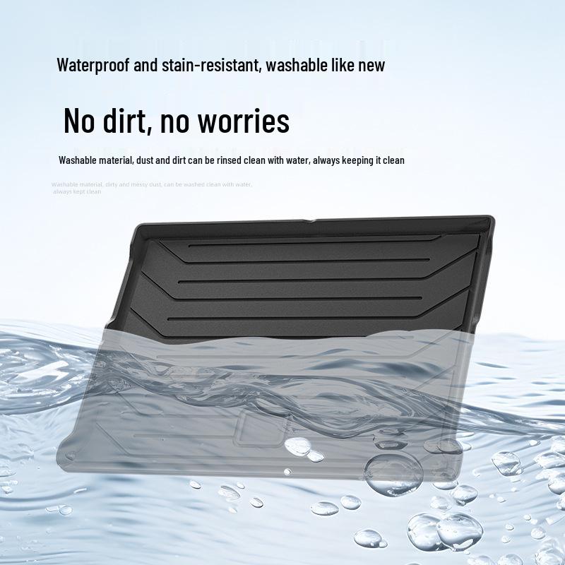 Eco-friendly TPE waterproof trunk mat for the 25-model Nano 06 car.