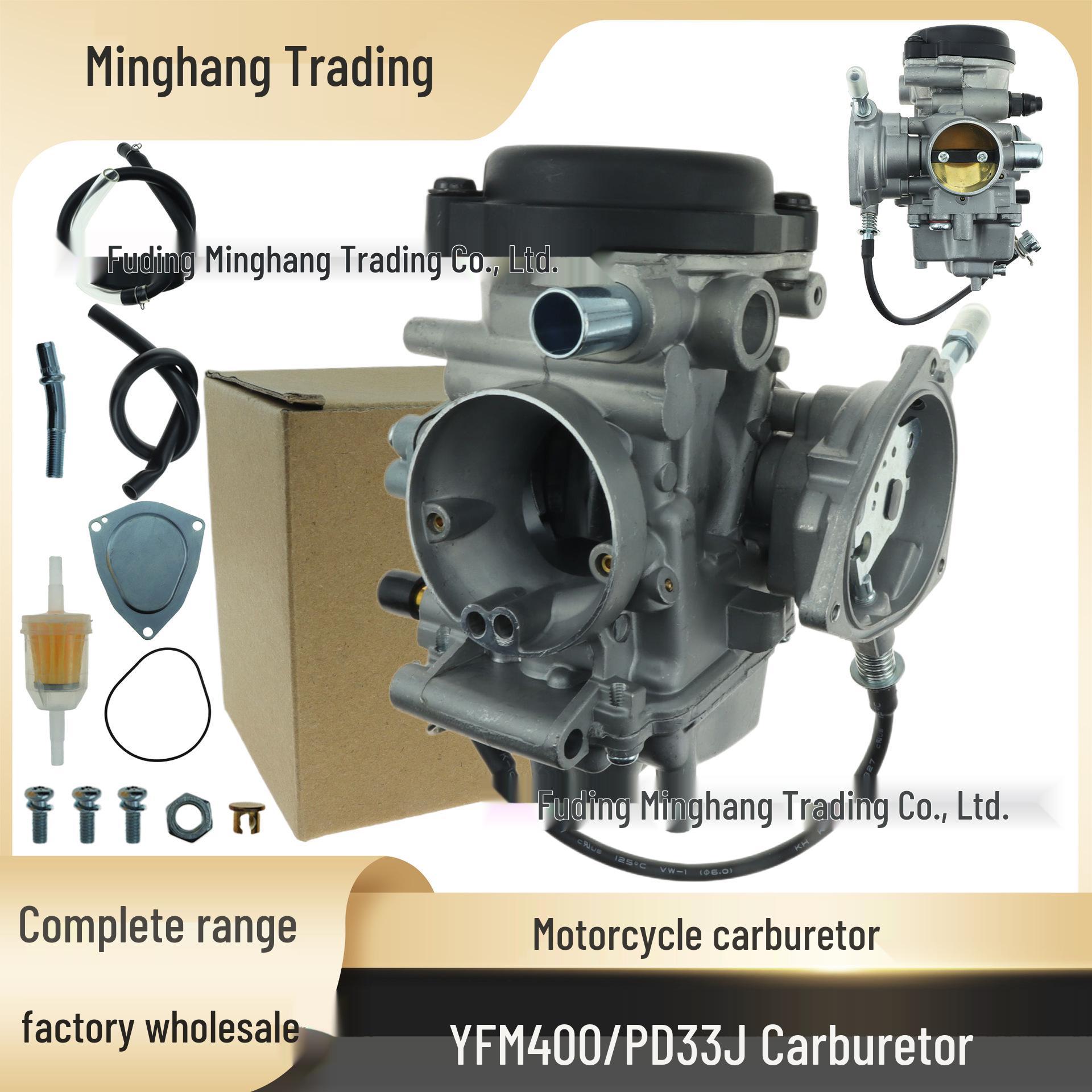 PD33J Carburetor for Grizzly & Kodiak 350/400/450 YFM400 ATV Motorcycle Contact Customer Service