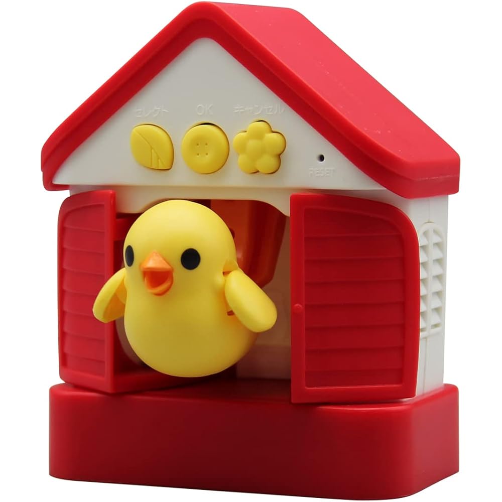 Takara Tomy Arts Talking Pigeon Clock Alarm Function Snooze 3-Minute Timer Time Announcement Clock