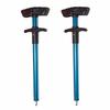2PCS Aluminum Alloy Fish Hook Remover Tool Long Reach Hook Remover Tool Hook Extractor  Pike Fishing
