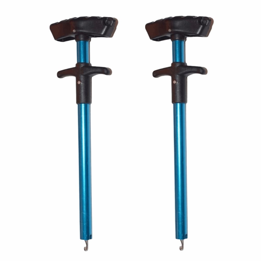 2PCS Aluminum Alloy Fishing Hook Remover 24*7.5cm Fish Hook Extractor Hook Extractor Bass Fishing