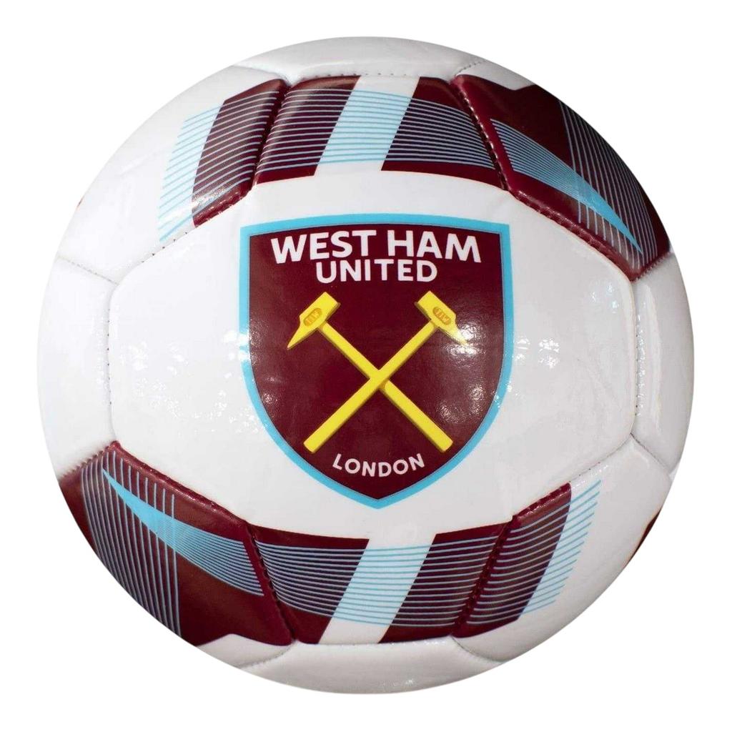 West Ham United FC Crest Polyurethane Training Football