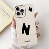 New Fashion Letter Phone Case For iPhone 15 Pro Max 15Pro Soft Silicone Shockproof Cases For iPhone15 15ProMax Covers Bumpers